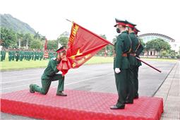 Các cơ quan, đơn vị tổ chức Lễ tuyên thệ chiến sĩ mới năm 2021